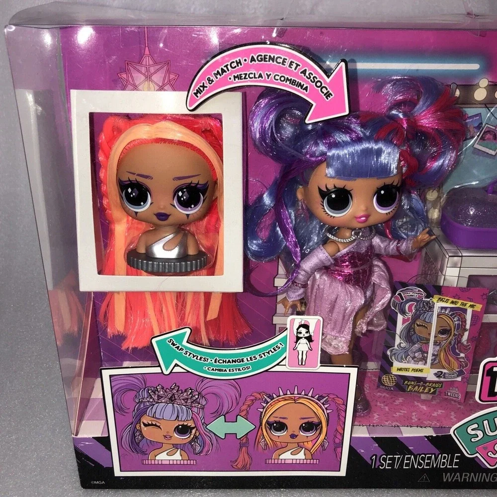 LOL Surprise Tweens Surprise Swap Fashion Doll Buns-2-Braids Bailey 20 Surprises